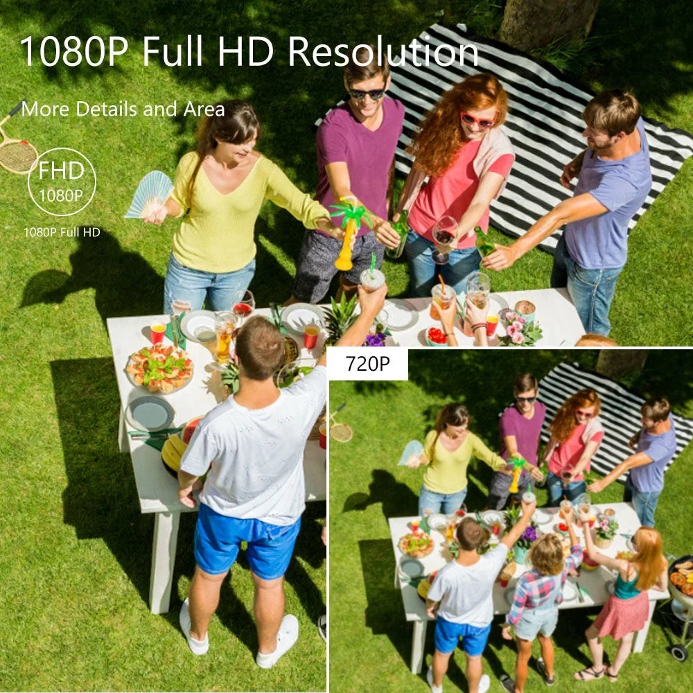 Dcenta 1080P Full High Definition IP66 Waterproof with IR For Analog DVR NTSizeC Sizeystem
