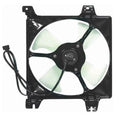 For 99-03 Galant 2.4 & 3.0L AC Condenser Cooling Fan Motor Assembly Sizehroud