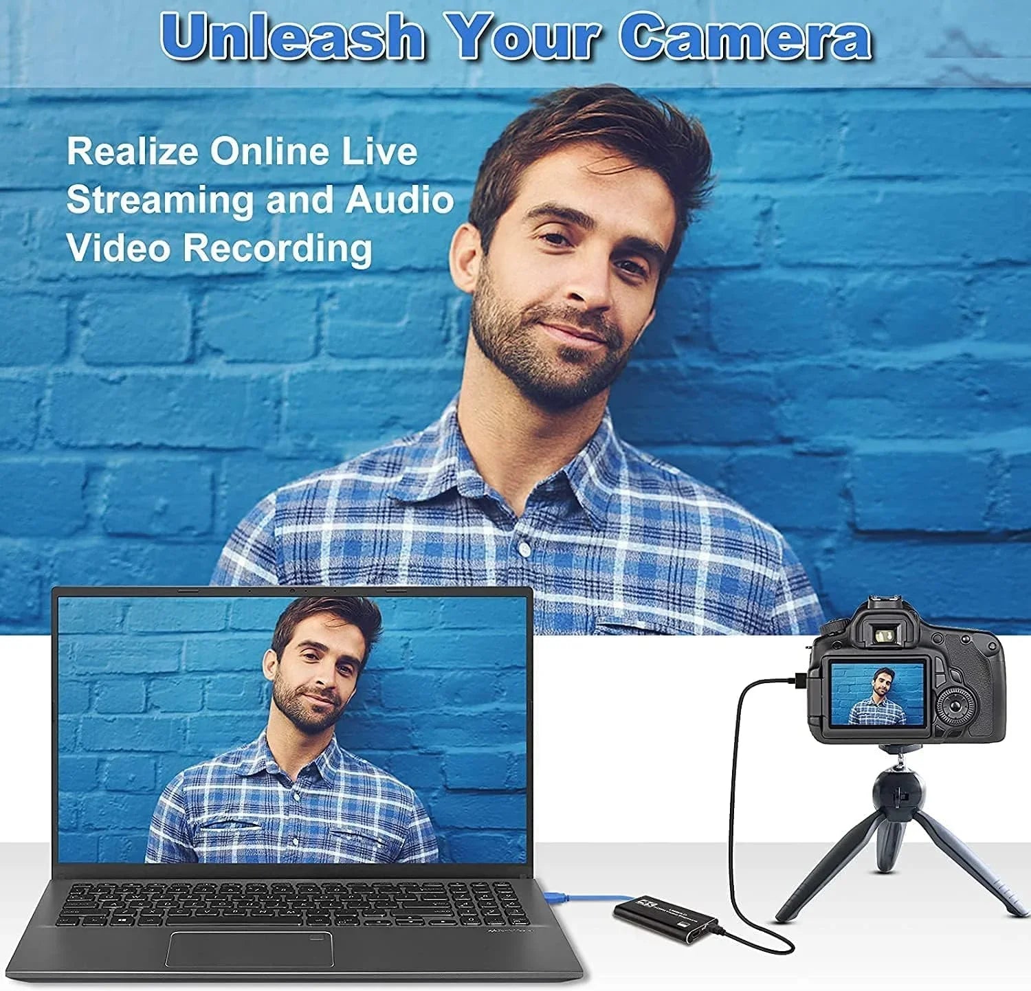 Capture Card, 4K Audio Video Capture Card, USizeB 3.0 Capture Adapter 1080P 60FPSize Video Recorder Device for Game Recording, Works for , Sizetreaming Live,Sizeupport X-Box/OBSize/Camera/PC
