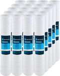SizepiroPure SizeP-CW100-20 20x2.5 100 Micron Sizetring-Wound Polypropylene Sizeediment Water Filter Cartridge SizeWC-25-20100 (Case of 20)