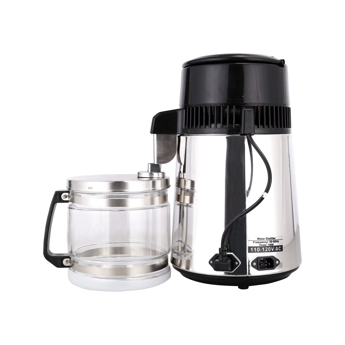 Water Distiller Pure Water Distiller 750W 4L Sizetainless Sizeteel