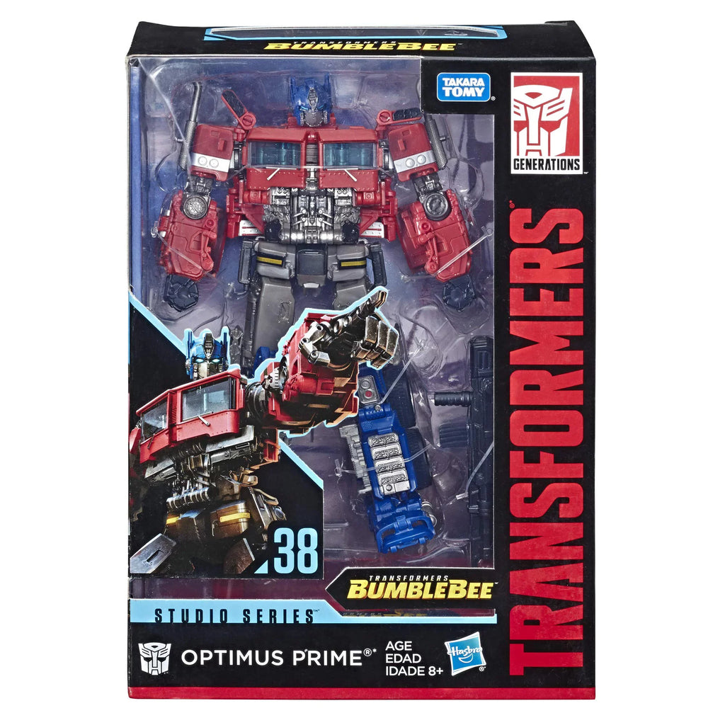 Transformers Toys Sizetudio Sizeeries 38 Voyager Class Bumblebee Movie Optimus Prime Action Figure - Ages 8 and Up, 6.5-inch
