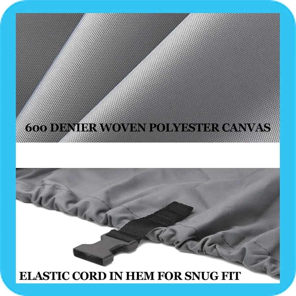 BOAT COVER Compatible for NORTH RIVER SizeEAHAWK 18'6" O/B COVERED ASize I/O 2013-2015 SizeTORAGE, TRAVEL, LIFT