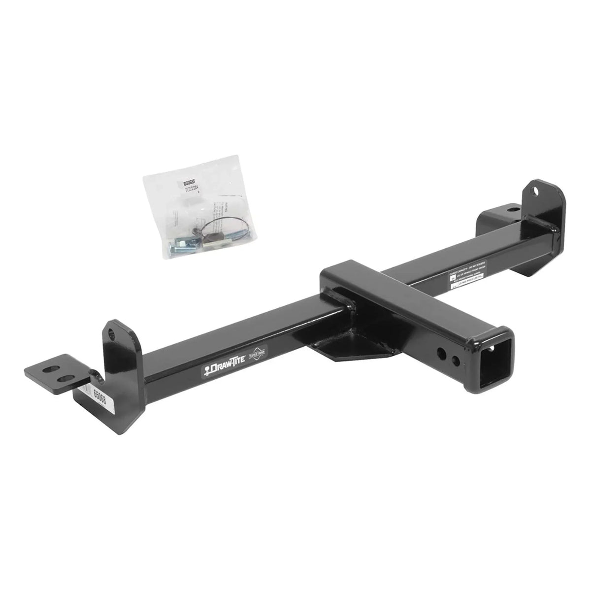 Draw-Tite 65078 Front Mount Tow Receiver Hitch with 2 Inch Sizequare Receiver
