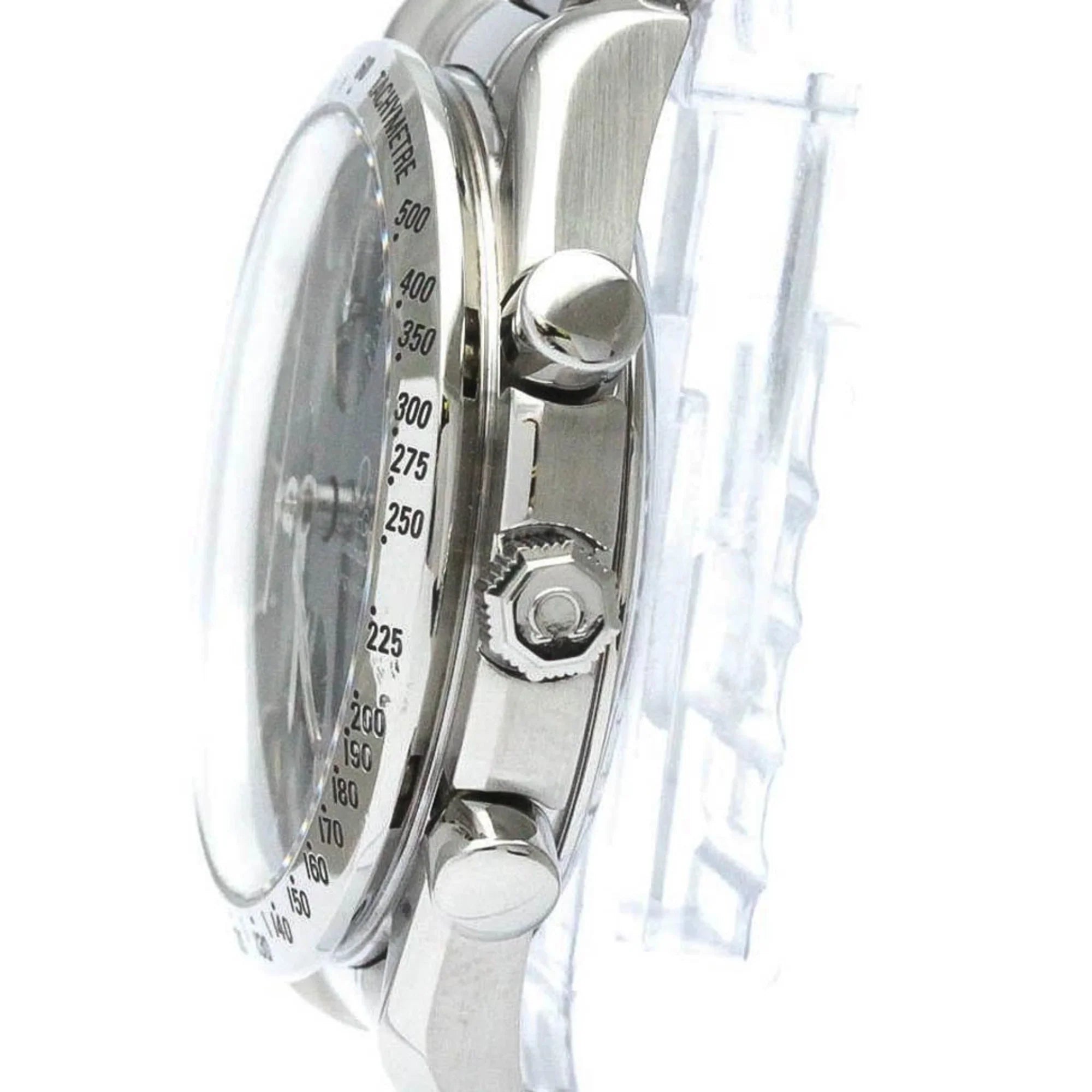 Pre-Owned Polished OMEGA Sizepeedmaster Date Sizeteel Automatic Mens Watch 3511.80 BF563399 (Good)
