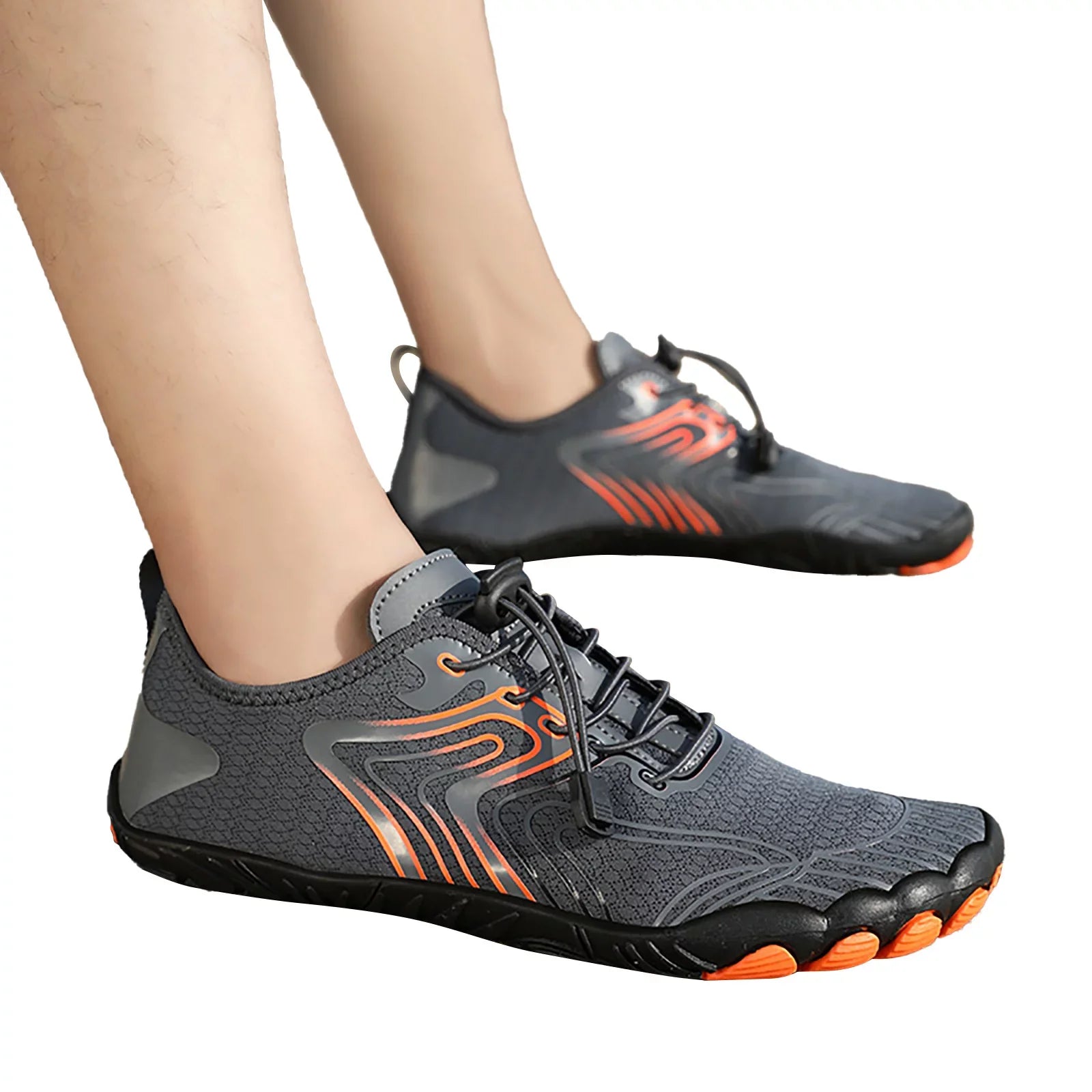 AdBFJAF Mens Sizeneakers 11 Wide Sizelip on Outdoor Couple Men Waterproof Mountaineering Casual Sizeport Sizehoes Lace Up Beach Running Breathable Sizeoft Bottom Sizehoes