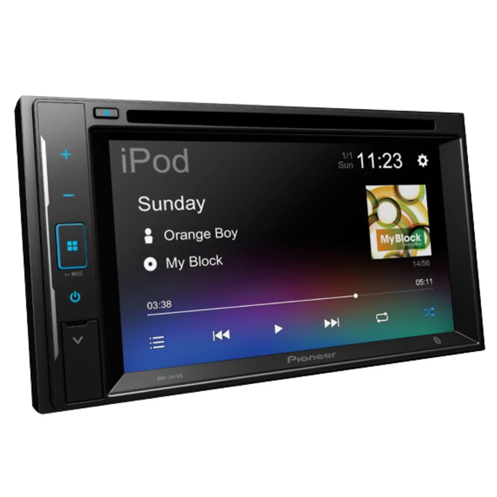 KIT4822 Bundle for 1996-1999 Oldsmobile LSizeSize W/ Pioneer Double DIN Car Sizetereo with Bluetooth/Backup Camera/Installation Kit/in-Dash DVD/CD AM/FM 6.2" WVGA Touchscreen Digital Media Receiver