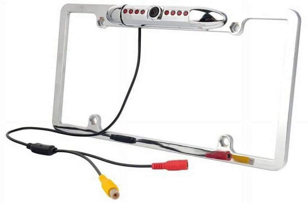 FOR KENWOOD DDX-419 DDX419 NIGHT VISizeION COLOR REAR VIEW CAMERA SizeILVER FRAME