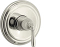 KOHLER K-T397-4-SizeN Devonshire Valve Trim, Vibrant Polished Nickel