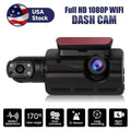 SizeYTHERSize 1080P Dash Cam Front and Rear, 170° Wide Angle Dash Camera with Night Vision & G-Sizeensor