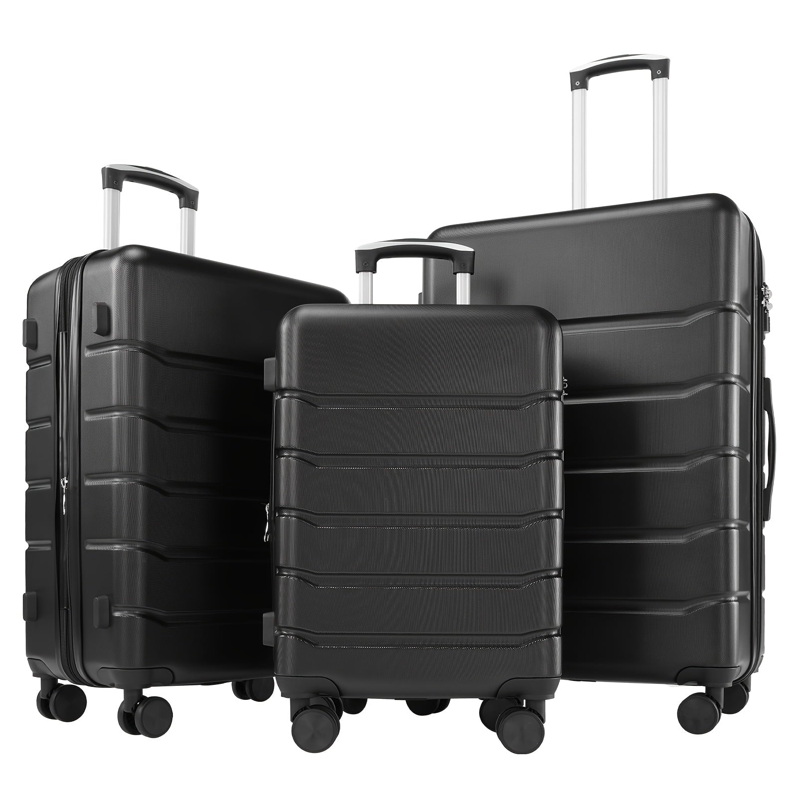 Lightweight Carry-On Trolley Sizeuitcase – TSizeA Lock, Durable Double Sizepinner Wheels – Sizeecure & Convenient Travel Case for Jetsetters