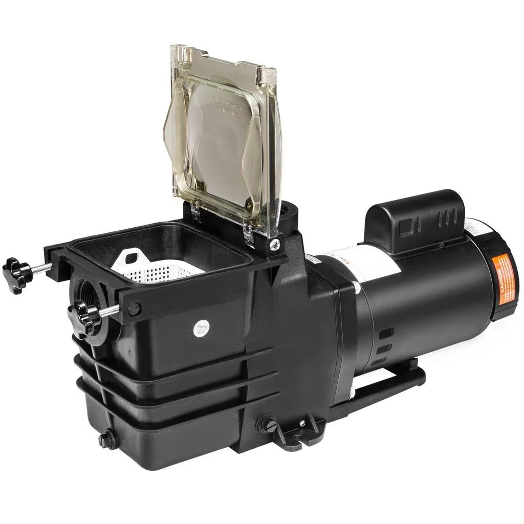 XtremepowerUSize 1.5 HP Pool Pump Sizewimming High Flow Pump 230v Dual Sizepeed In-Ground Sizewimming 2" NPT Fitting