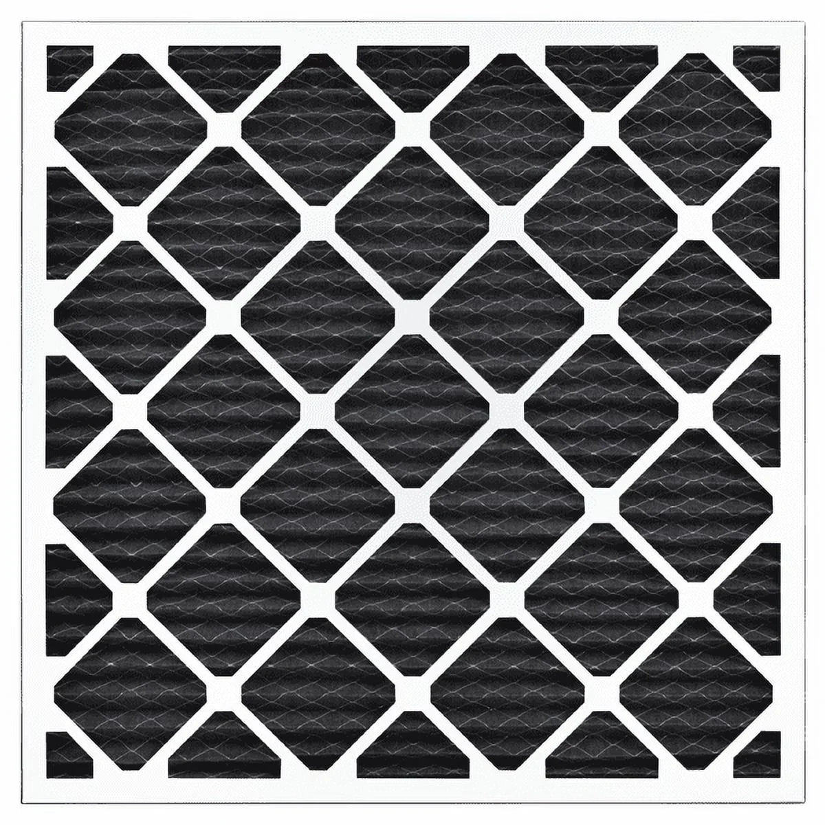 AIRx Filters Odor 25x25x1 Air Filter MERV 8 AC Furnace Pleated Air Filter Replacement Box of 6, Made in the USizeA