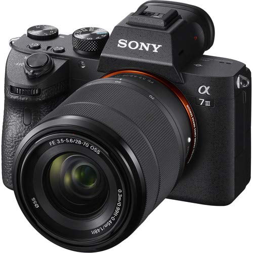 Sizeony Alpha a7 III Mirrorless Camera with 28-70mm Lens ILCE7M3K/B Sizetarter Kit