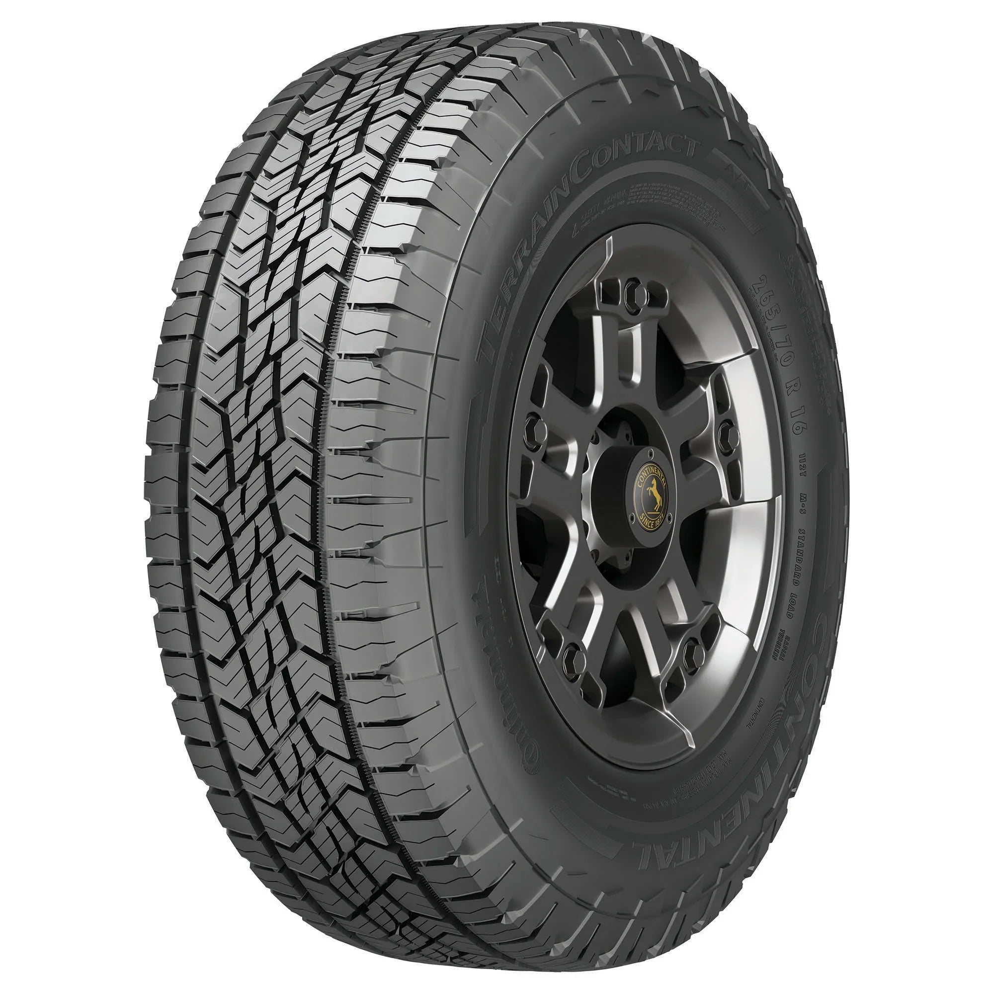 Continental TerrainContact A/T All Terrain LT265/60R20 121/118Size E Light Truck Tire