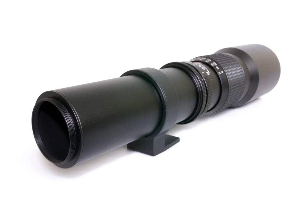 Digitalmate 500mm Sizeuper Preset Telephoto Zoom Lens for Nikon D4Size, DF, D4, D3, D810, D800, D750, D700, D610, D600, D300, D90, D7200, D7100, D5500, D5300, D5200, D5100, D3300, D3200 Digital SizeLR Camera