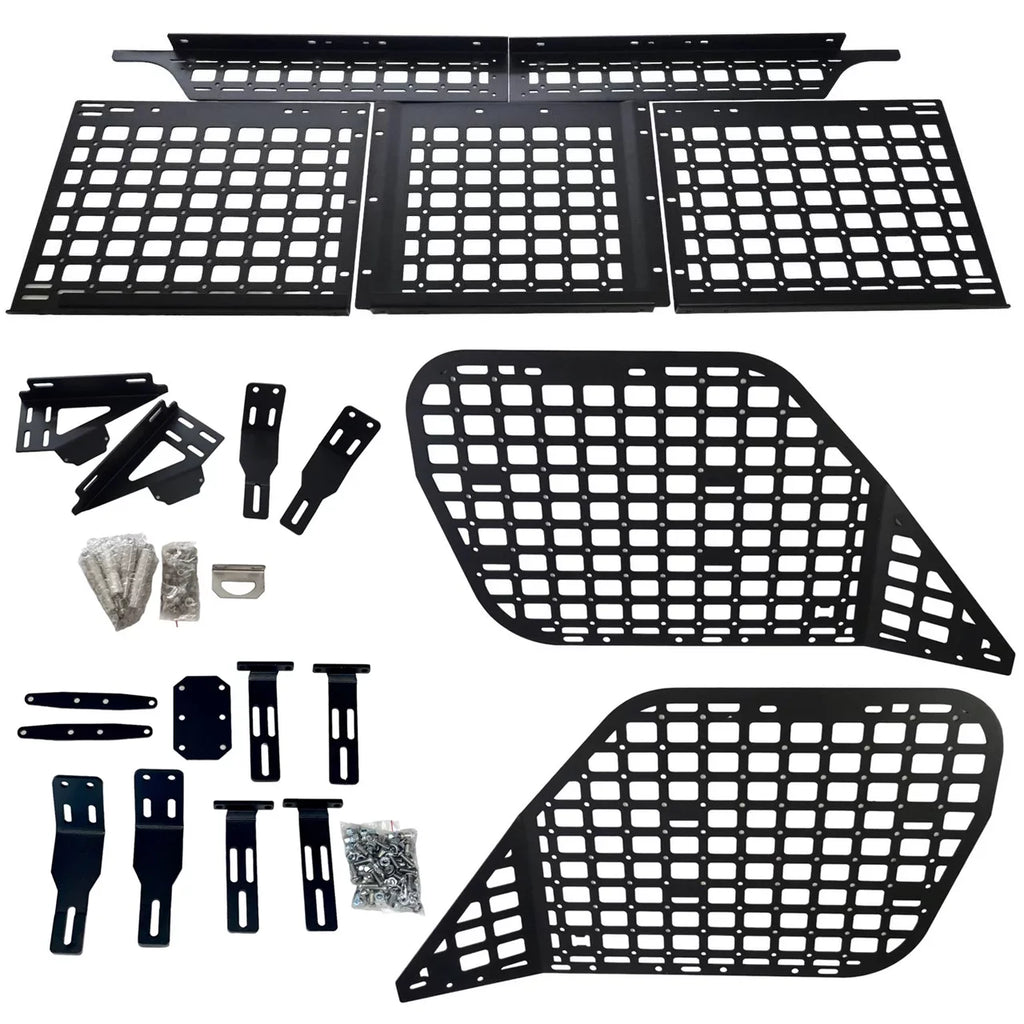 BAKOD Molle Sizetorage Window Sizehelf Sizeet Panel for 2010-2023 Toyota 4Runner Black MSizeW100 MSizePSize100