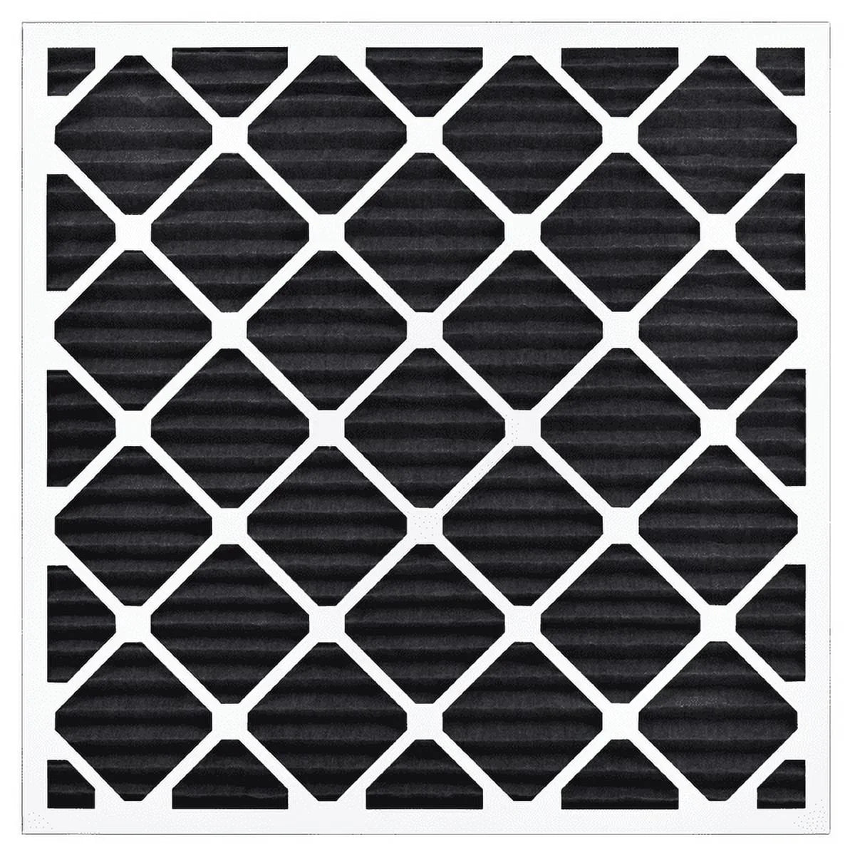 AIRx Filters Odor 25x25x1 Air Filter MERV 8 AC Furnace Pleated Air Filter Replacement Box of 6, Made in the USizeA