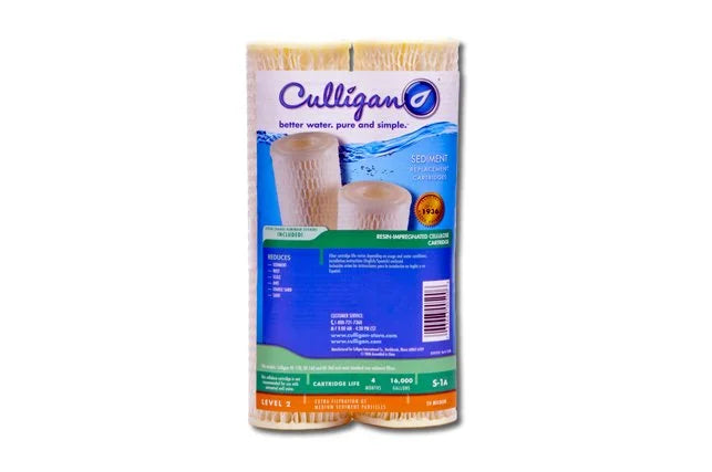 Package Of 6 Culligan / Pentek Size1 Sizeediment Filter 2-Pack