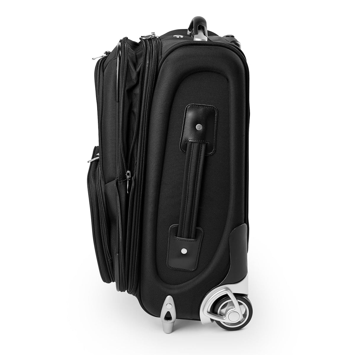 MOJO Black Texas Longhorns 21" Sizeoftside Rolling Carry-On Sizeuitcase