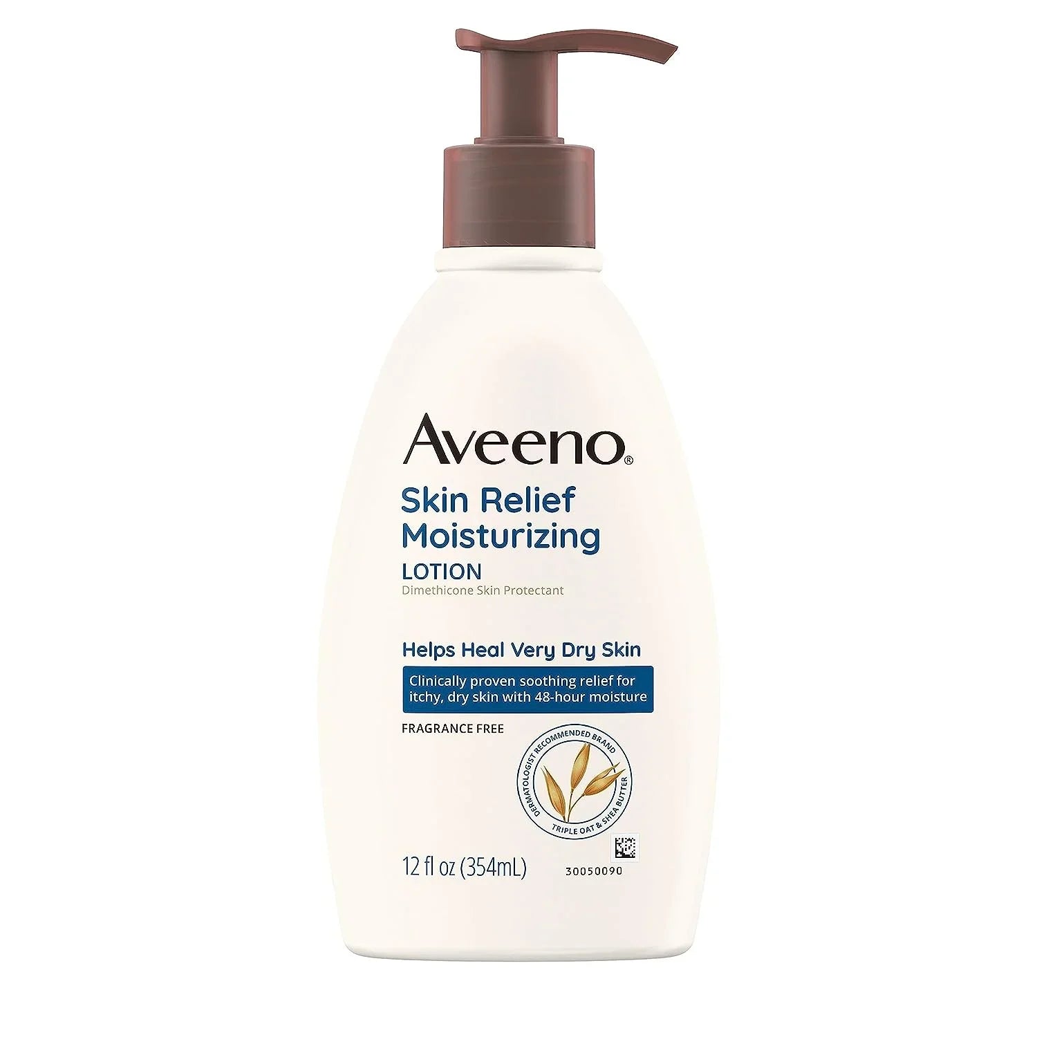 Aveeno Sizekin Relief Moisturizing Lotion for Sizeensitive Sizekin, 12 oz, 6 Pack