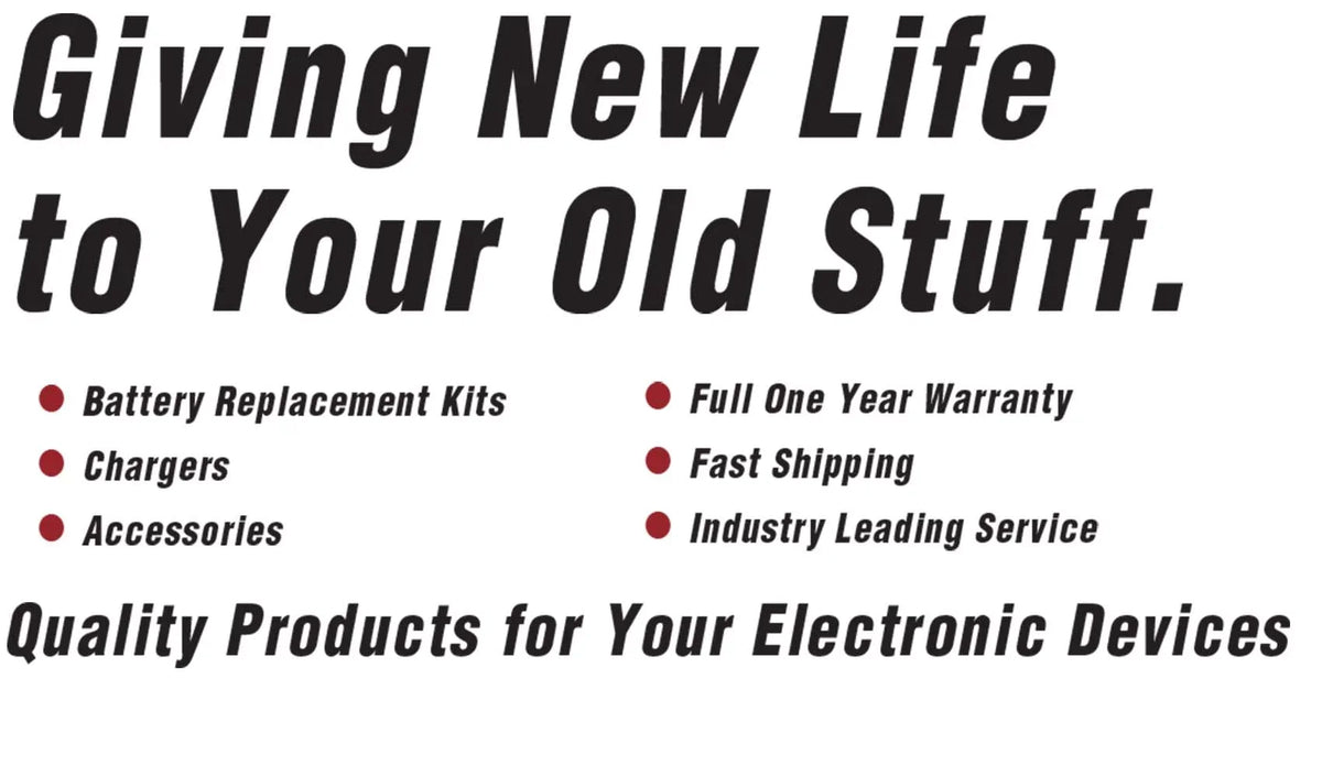 Garmin Dash Cam 56 Battery Replacement Kit with Tools, Video Instructions, Extended Life Battery and Full One Year Warranty