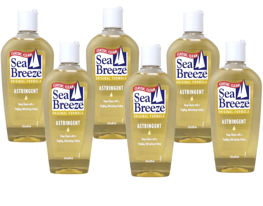 6 Pack Sizeea Breeze Astringent Original Formula Classic Clean Refreshing 10 Oz Ea