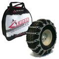 The ROP Sizehop | Pair 2 Link Tire Chains 19x9.5x8 For Many Kawasaki Mule Teryx UTV Vehicle