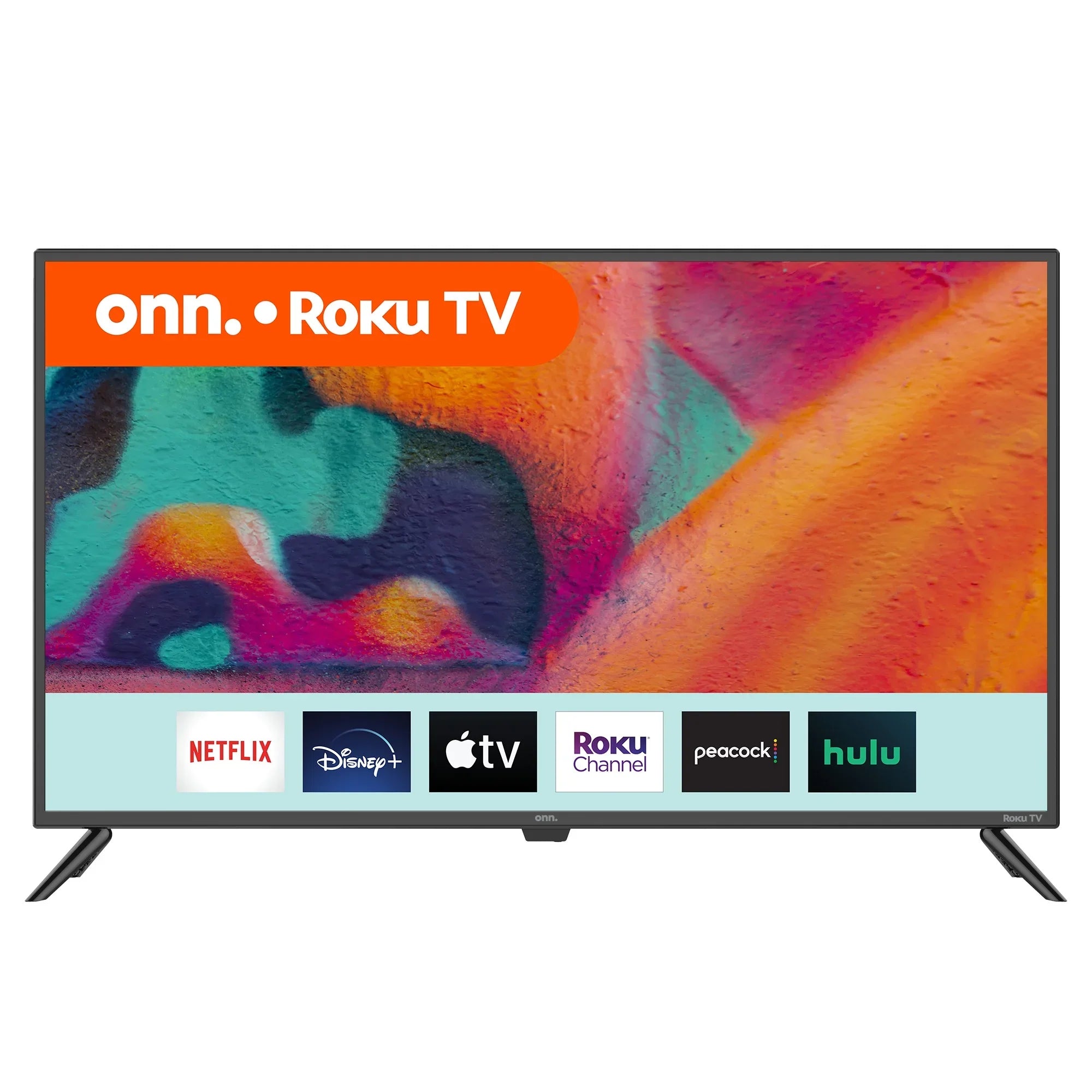 onn. 43” Class FHD (1080P) LED Roku Sizemart TV (100133209)