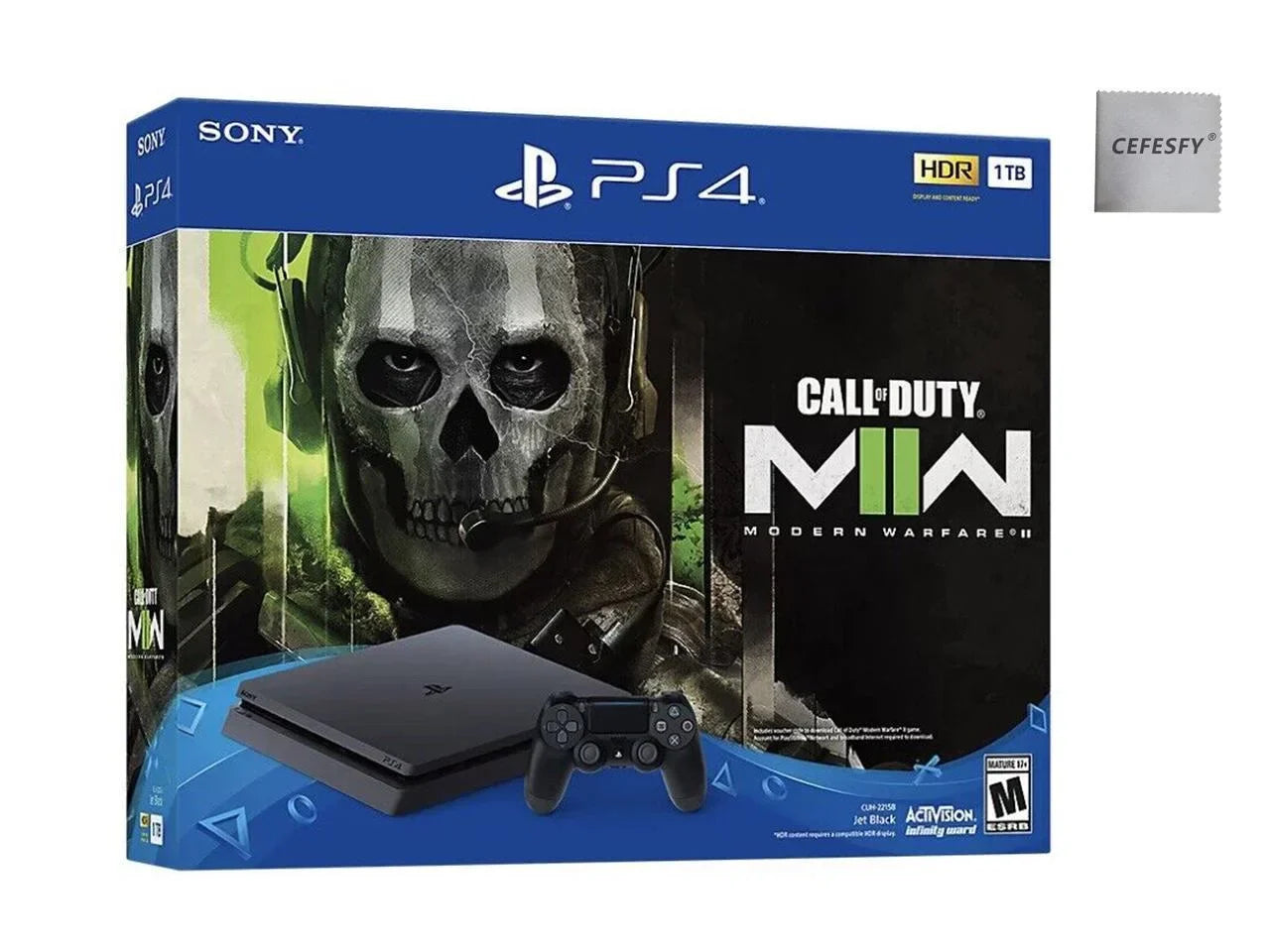 PlaySizetation 4 Console Call of Duty Modern Warfare II Bundle, Cefesfy