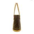 Pre-Owned Louis Vuitton Bucket GM Brown Monogram M42236 Canvas Nume Leather VI0914 LOUISize VUITTON Bag Women's (Fair)