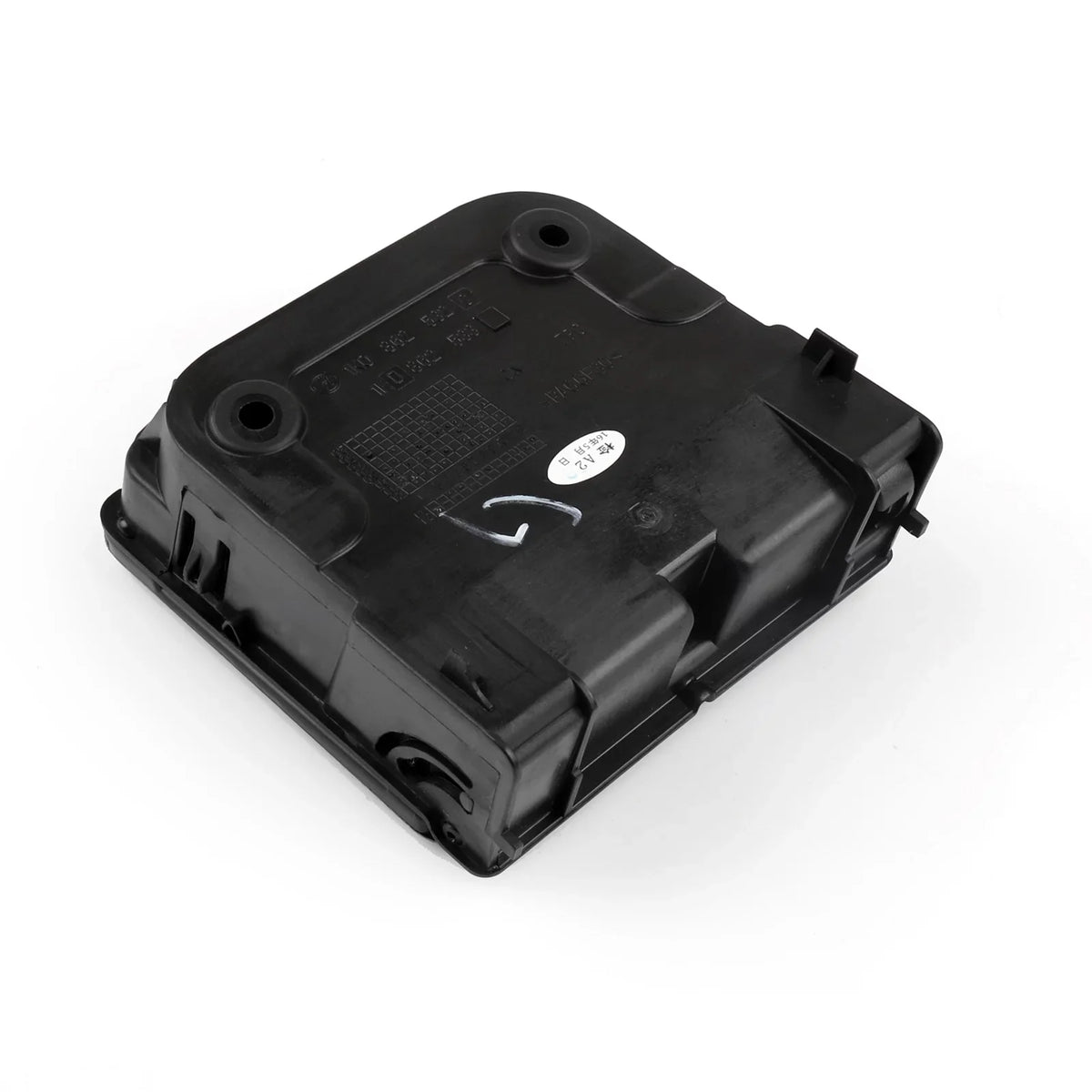 Motor Genic Rear Armrest Central Console Cup Holder For VW Jetta Gti MK5 Golf MK6 Black
