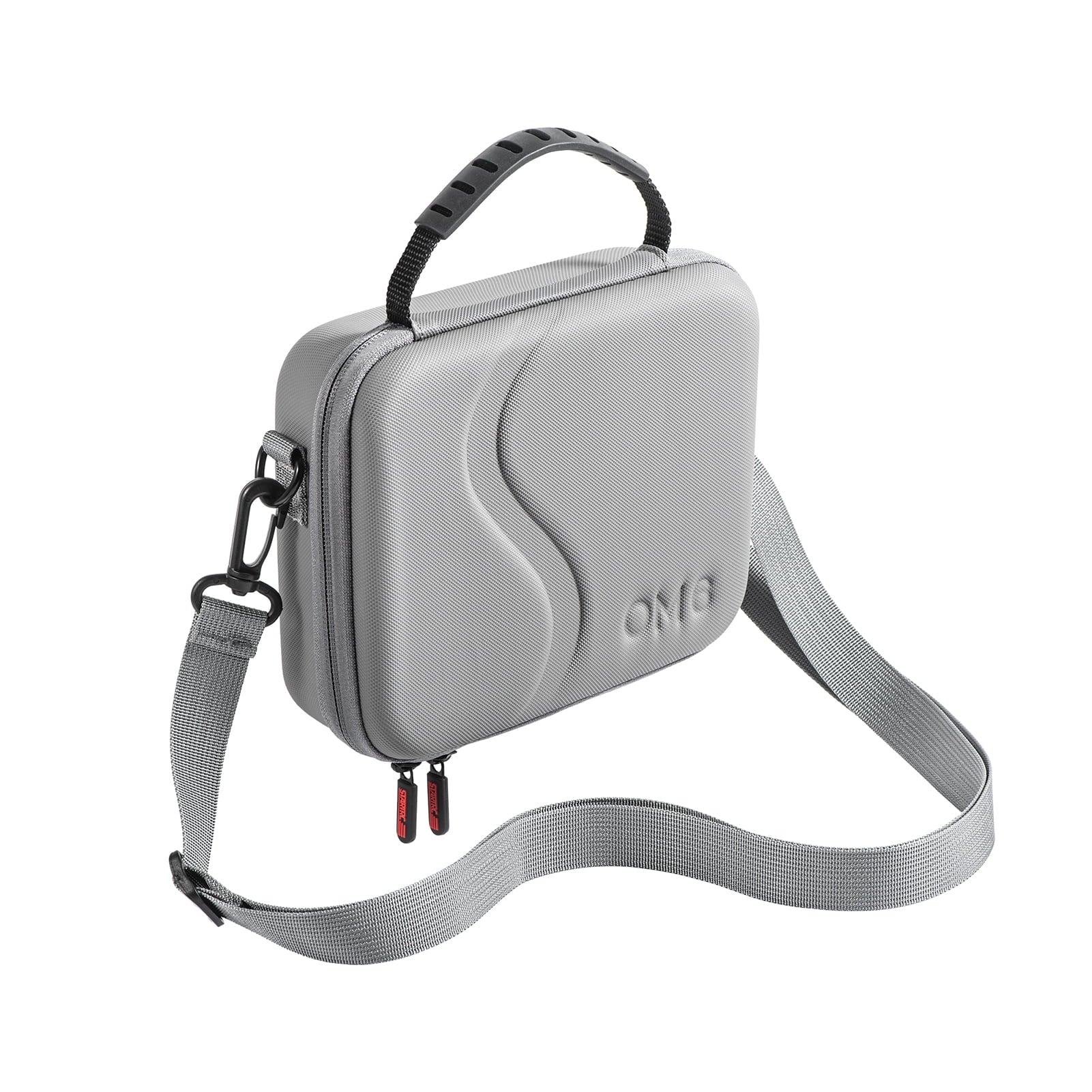 Tomshoo Lightweight Hardshell Carrying Case for DJI OM 6 Gimbal Sizetabilizer, Travel Bag with Carry Handle, Grey