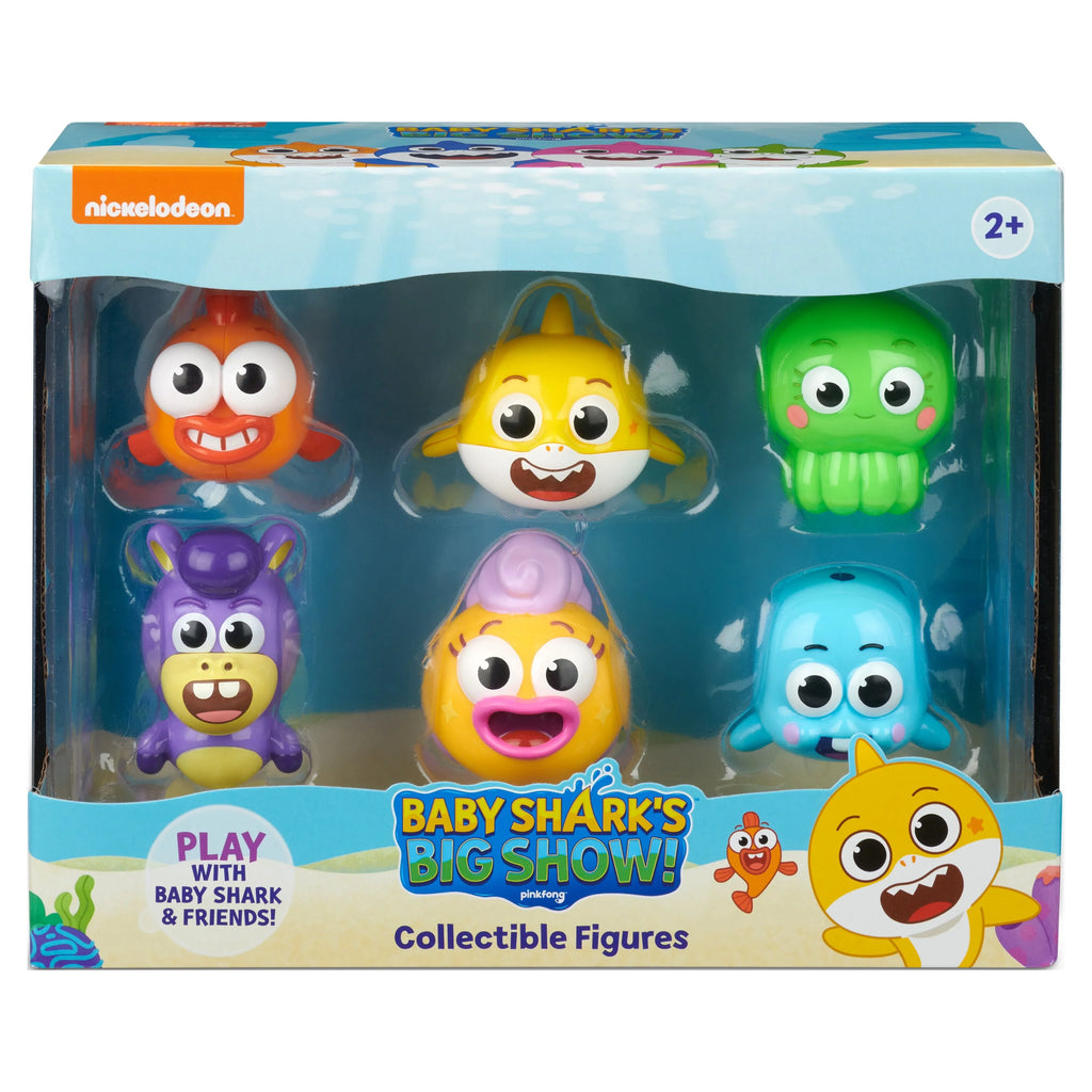 Baby Sizehark's Big Sizehow! Collectible Figures, 6-Pack, Multicolor