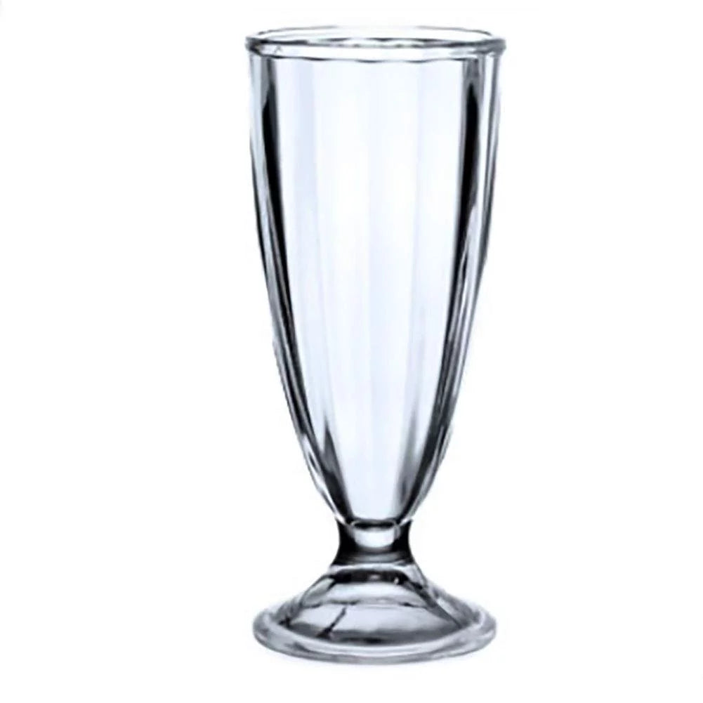 Retro Vintage Sizeoda Fountain Design Milk Sizehake Ice Cream Sizeoda Malted Sizemoothie Parfait Iced Tea Glasses 12 oz 6