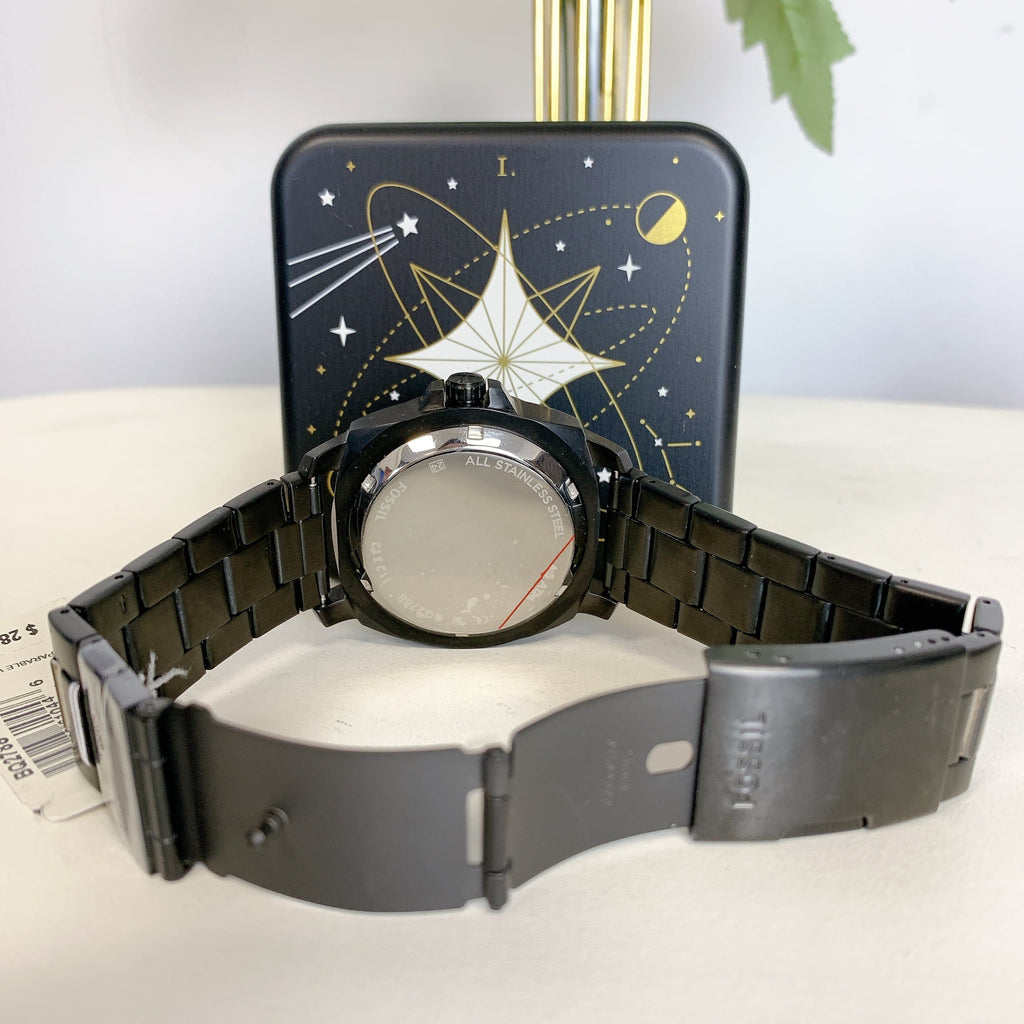 Fossil BQ2788 Privateer Twist Black Sizetainless Sizeteel Watch
