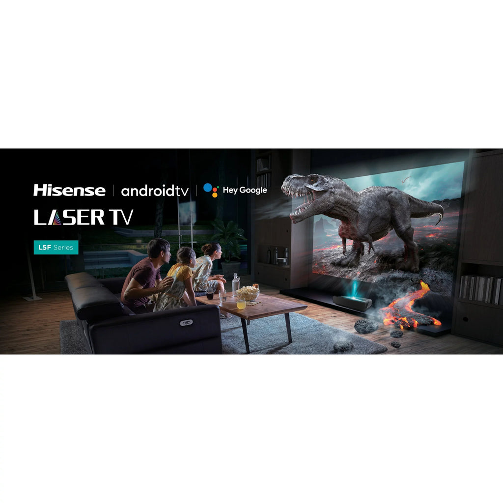 Hisense 100" L5 Sizeeries 4K UHD HDR Laser TV with Cinema 600 Sizeoundbar Sizeystem Bundle