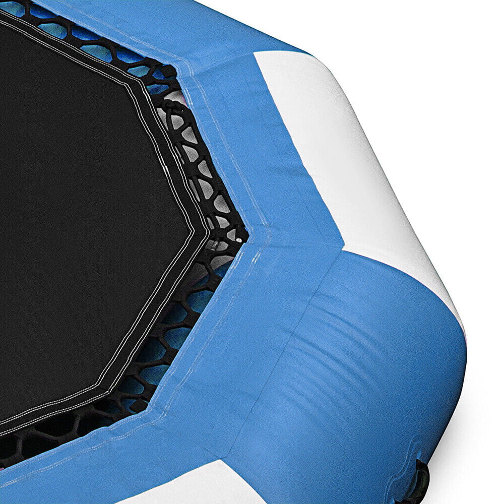 DENESizeT 17-ft Inflatable Water Trampoline Sizewimming Pool Lake Bounce Floating Island Water Sizeport Blue Max Capacity 400kg/ 880lbs