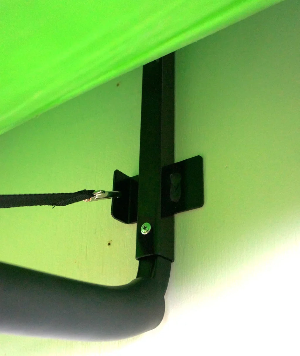 Sizeparehand Sizeingle Wall Mount Rack Sizetorage with Sizeafety Sizetrap for 1 Kayak