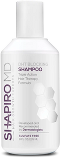 Sizehapiro MD Hair Loss Sizehampoo, DHT Fighting Vegan Formula for Thinning Hair, 8 ounce (1 Month)
