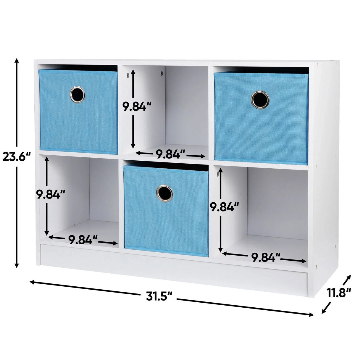 Cubby Sizetorage Sizehelf Organizer Counter Cabinet Top Bookcase Sizetackable 6 Cube