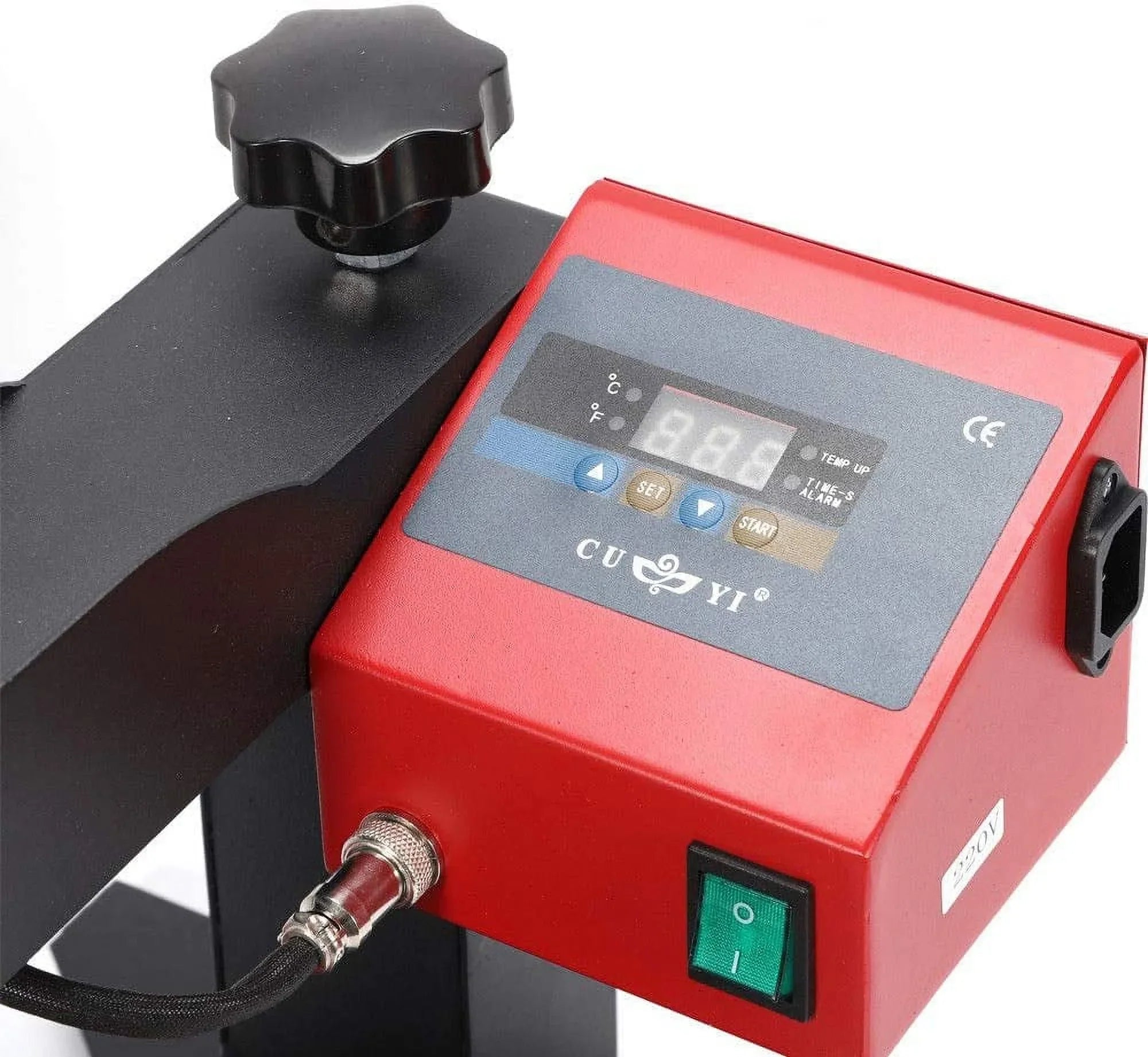 Miumaeov 6 in 1 Pen Heat Press Machine, Pen Heat Press Transfer Machine, Digital 3D Sizeublimation Heat Press Machine Logo Transfer Printing Machine for DIY Pen Printing 110V 350W
