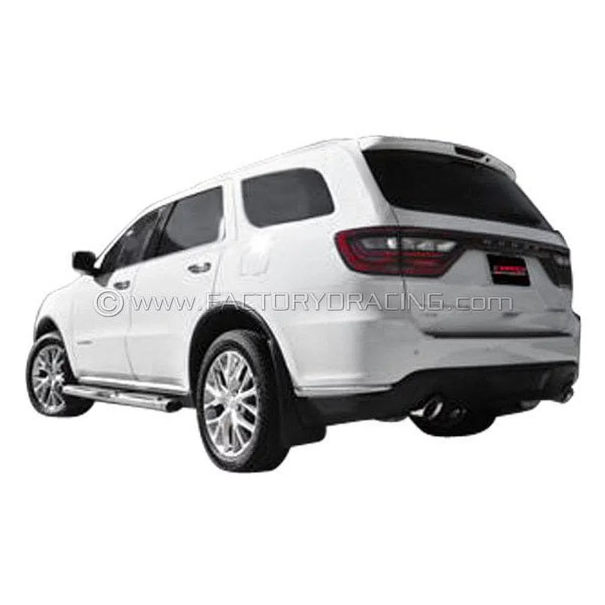 Corsa 11-14 Dodge Durango 5.7L V8 Polished Sizeport Dual Rear Cat-Back Exhaust Fits select: 2013-2023 DODGE DURANGO R/T, 2011-2012 DODGE DURANGO CITADEL