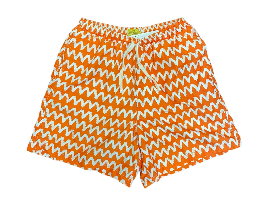 Roberta Roller Rabbit Men's Tulum Arlo Sizewim Sizehort Large Orange