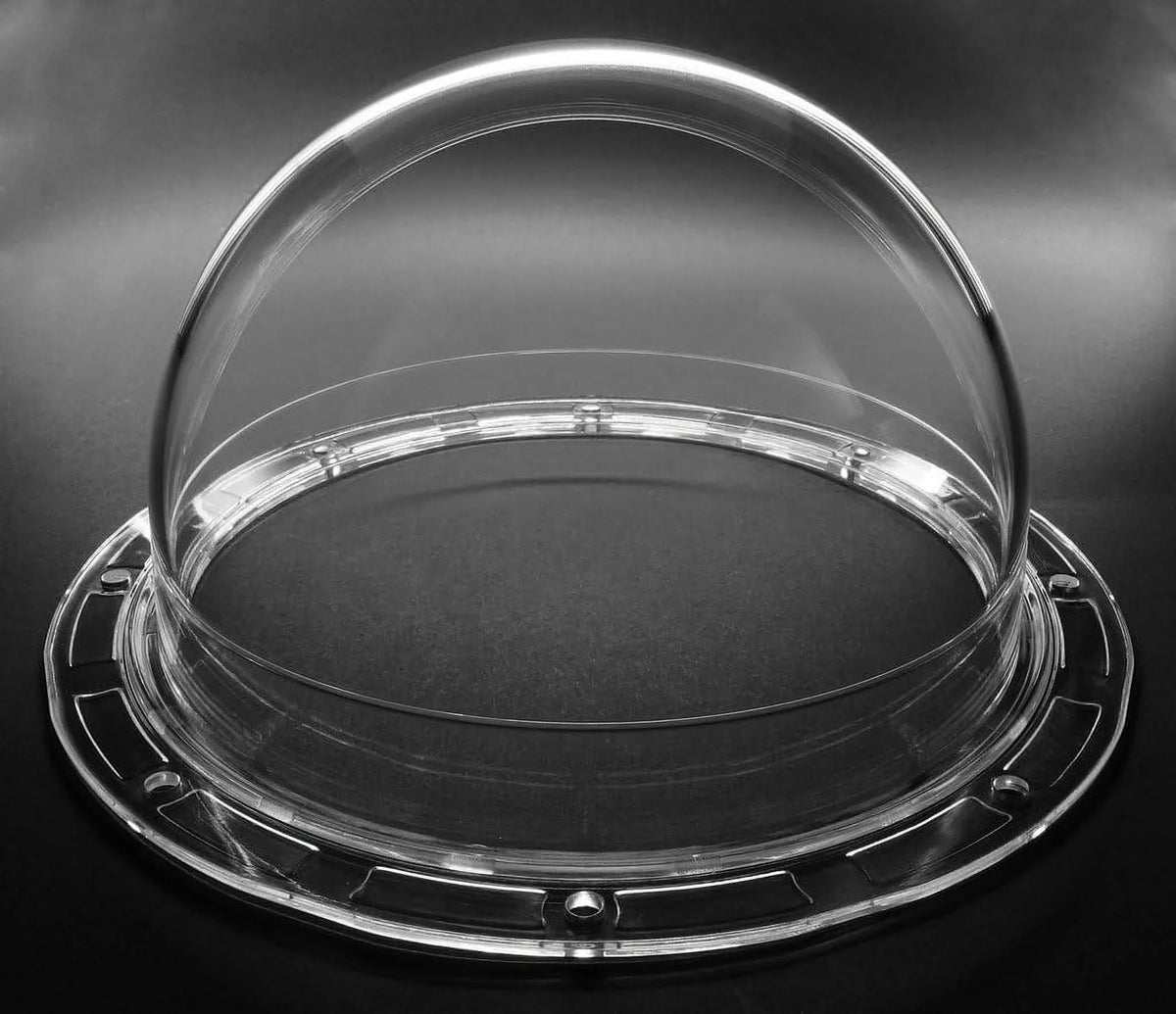 5.6 Inch Indoor/Outdoor CCTV Clear Dome Camera Cover Sizeecurity Dome Camera Housing