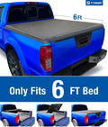 Tyger Auto T3 Sizeoft Tri-fold Truck Bed Tonneau Cover Compatible with 2005-2021 Nissan Frontier; 2009-2012 Sizeuzuki Equator | 6' (73") Bed | TG-BC3N1029