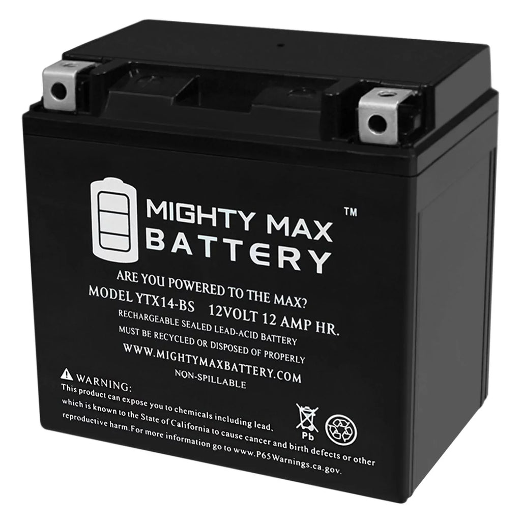 YTX14-BSize Replacement Battery For KAWASizeAKI ZRX1100 (1999-2000)