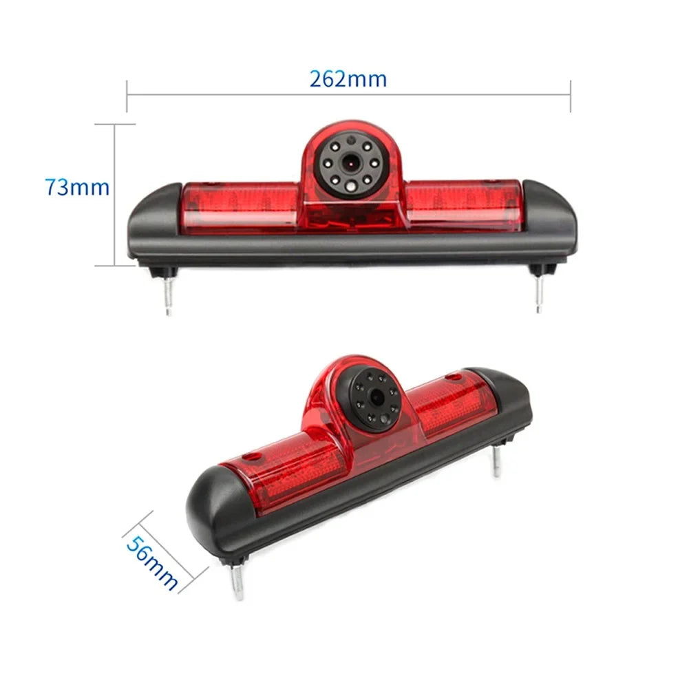 HD 3rd Brake Light Night Vision Camera For Fiat 2006-2017