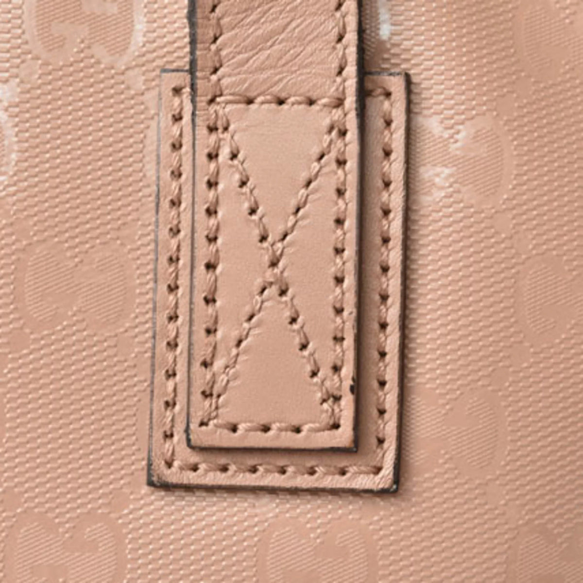 Pre-Owned Gucci Tote Bag Handbag GUCCI Day Limited GG Imprime PVC Nude Pink Beige 211138 (Good)