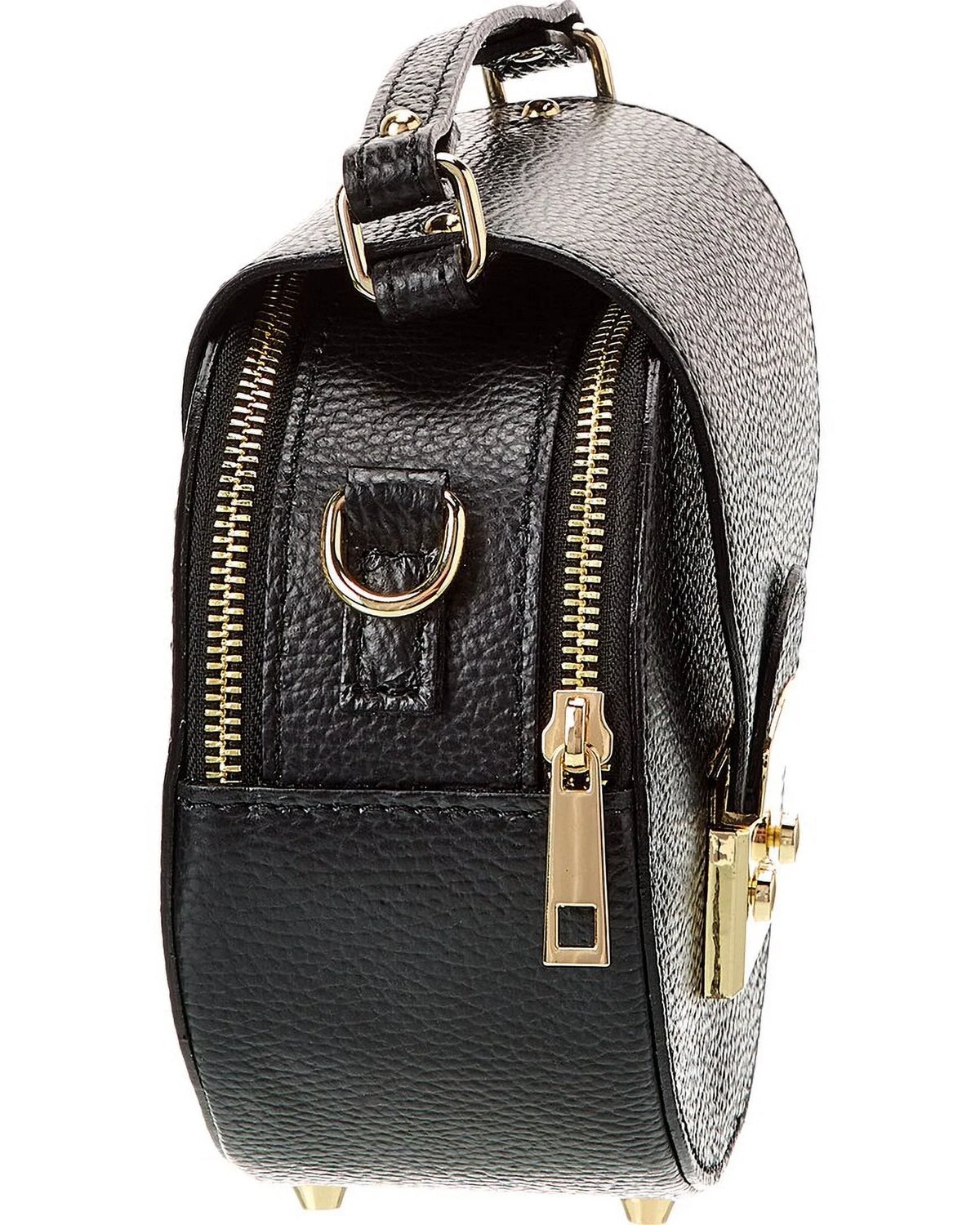 Persaman New York Aline Leather Crossbody, Black